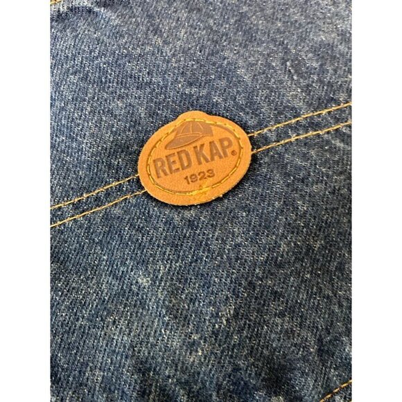 Red Kap Mens 40x30 Blue Denim Jeans Classic‎ Fit 100% Cotton Durable Workwear - Picture 5 of 6